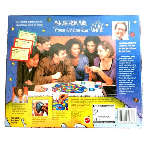 Men Are From Mars Women Are From Venus Game NIB Sealed - Picture 2 of 4